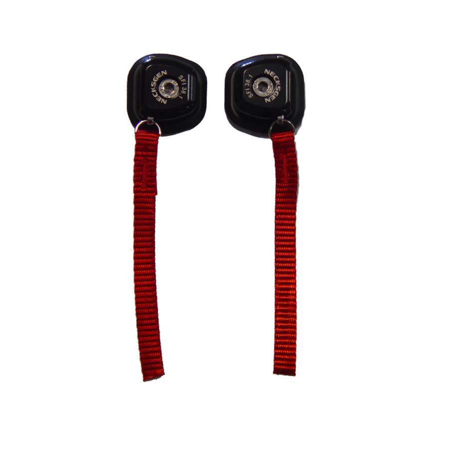 NecksGen NG7 Quick Release Helmet Hardware Black