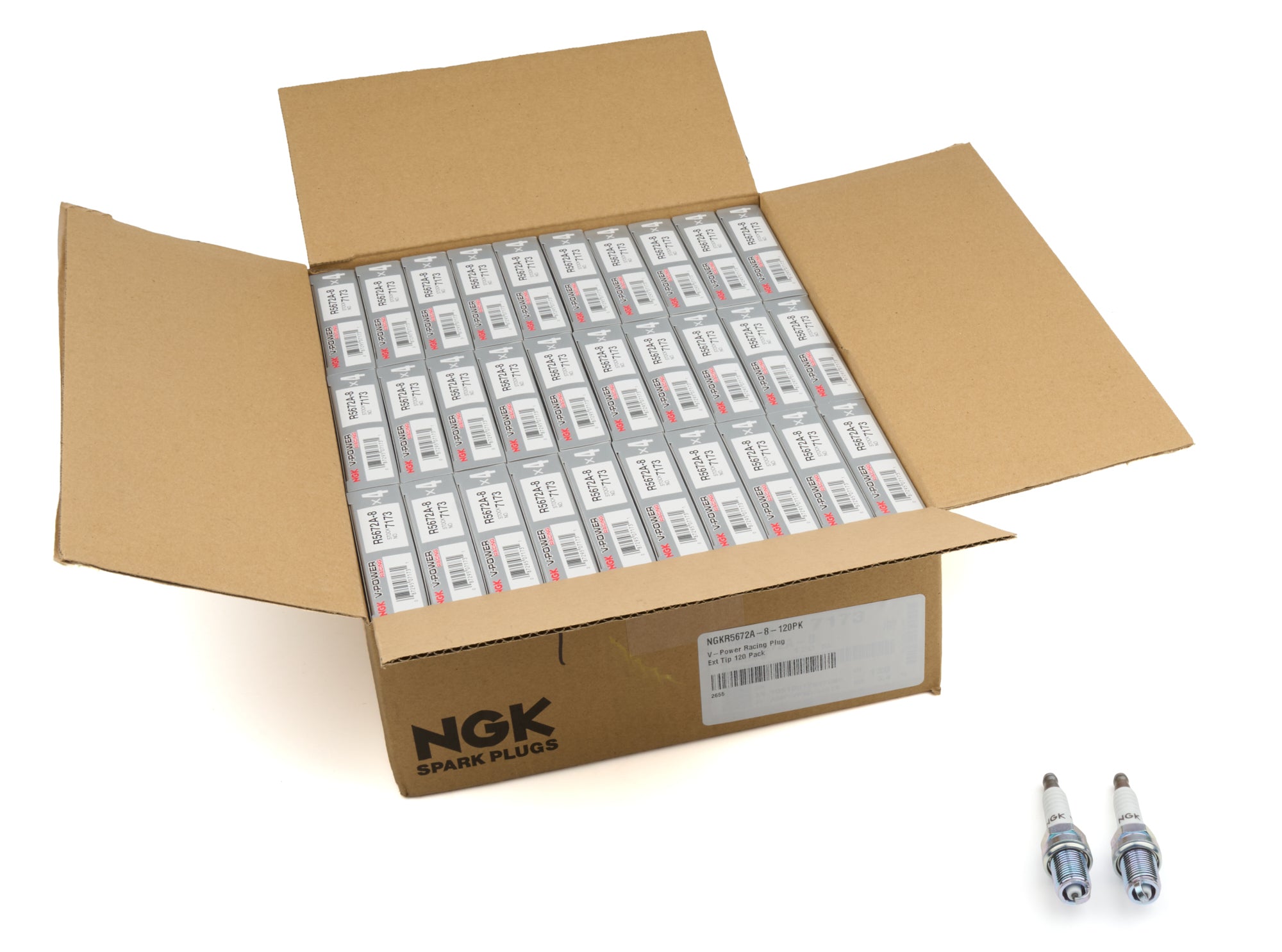 NGK V-power Racing Plug Ext Tip 120 Pack 7173