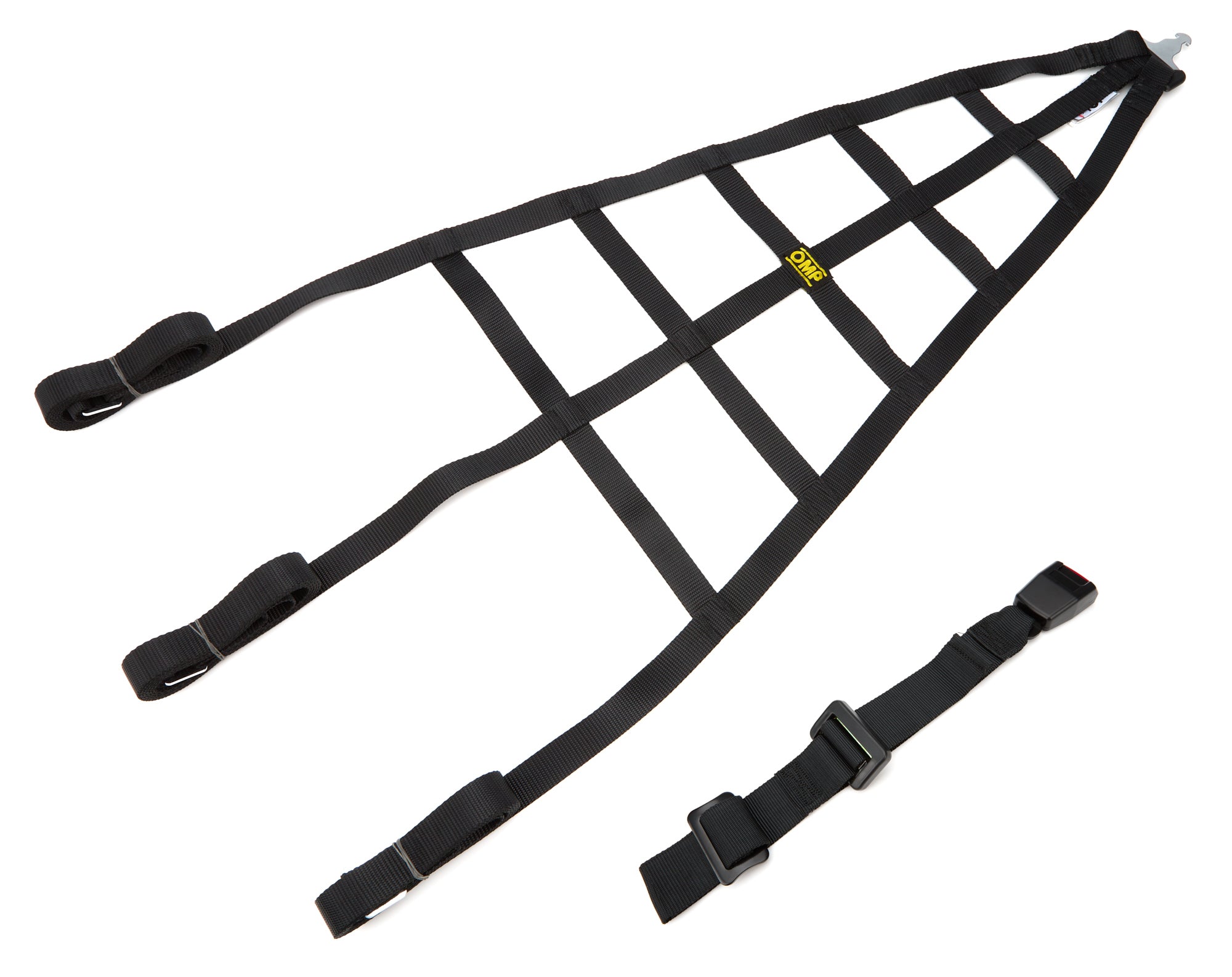 OMP Racing INC NA0-1876 Window Net Racing Polyester Black