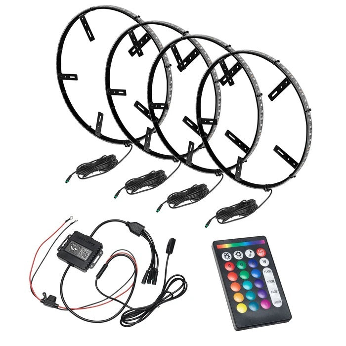 Oracle Lighting 4215-339 LED Wheel Ring Colorshift Rgb+w