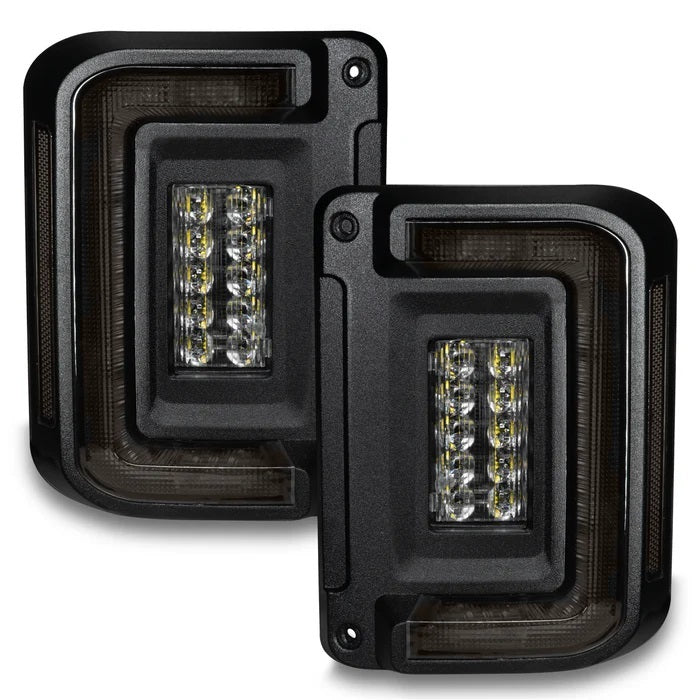 Oracle Lighting 5891-504-T 07-17 Wrangler JK LED Tail Lights Low Profile