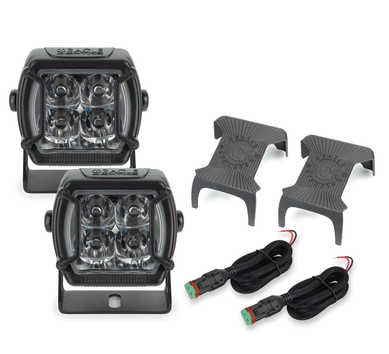 Oracle Lighting 5921-4-001 40W LED Spotlights Vega Series Pair