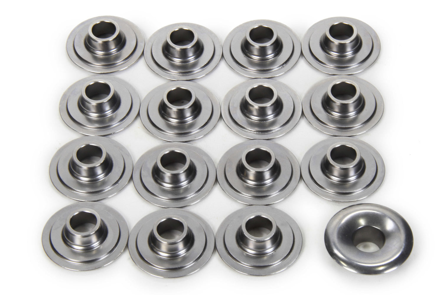PAC Racing Springs PAC-R650-16 600 Series Mini 8-Degree Valve Spring Retainers, Steel, Set of 16