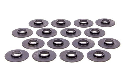 PAC Racing Springs PAC-S105-16 Chromoly Valve Spring Retainers, 1.550 in OD, 0.575 in ID, Set of 16