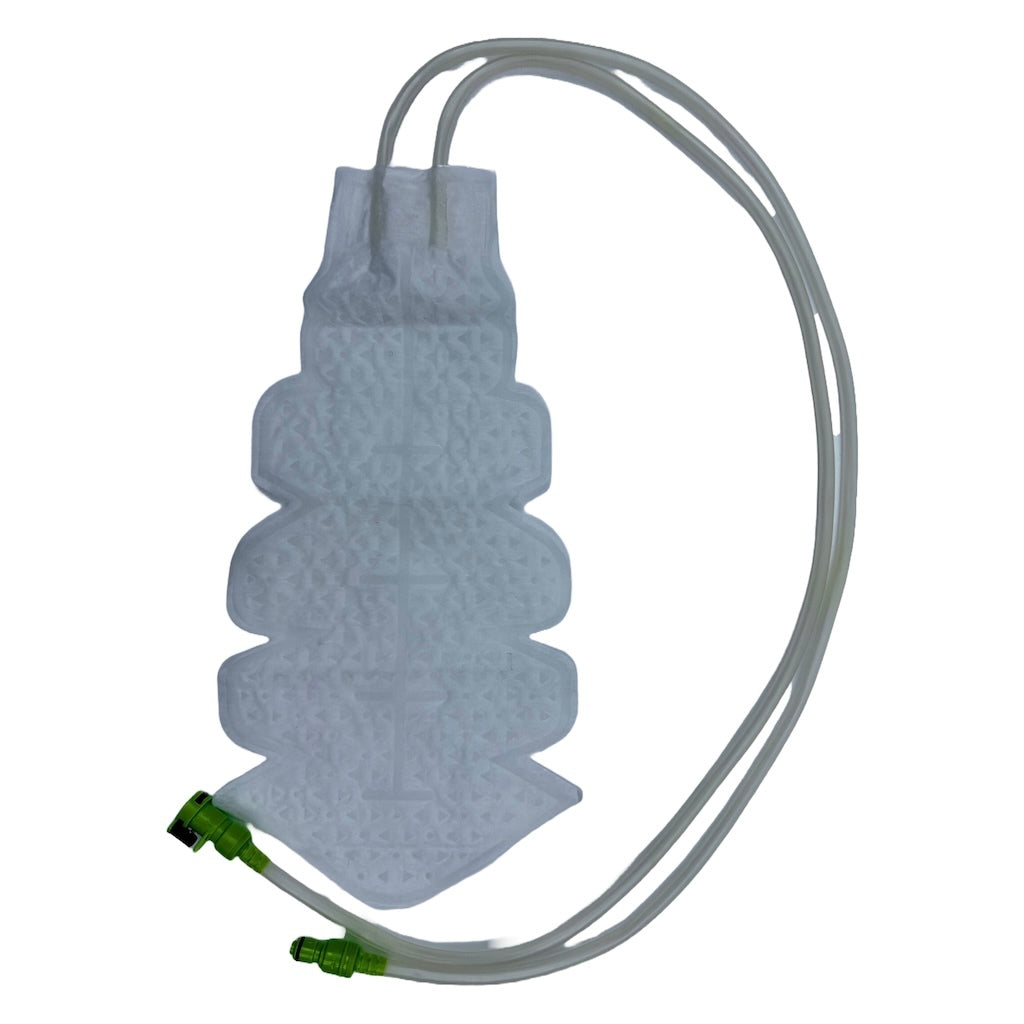 Paragon Pro Inc Helmet Cooler Insert - Water Cooled - Cloth - White - Universal - Helmet Cooling Insert 01-16200 product image