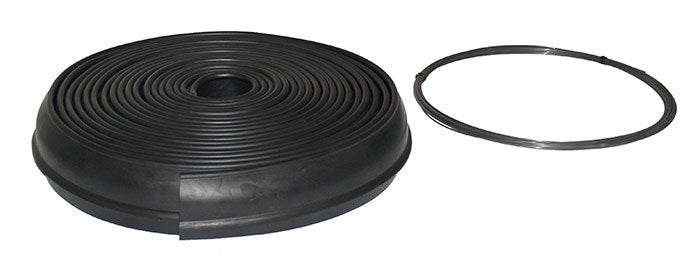 Pacer Performance Flexy Flares Fender Flare, Part Number 52-198, 2.5-Inch Wide, 25-Foot Long, Black Rubber