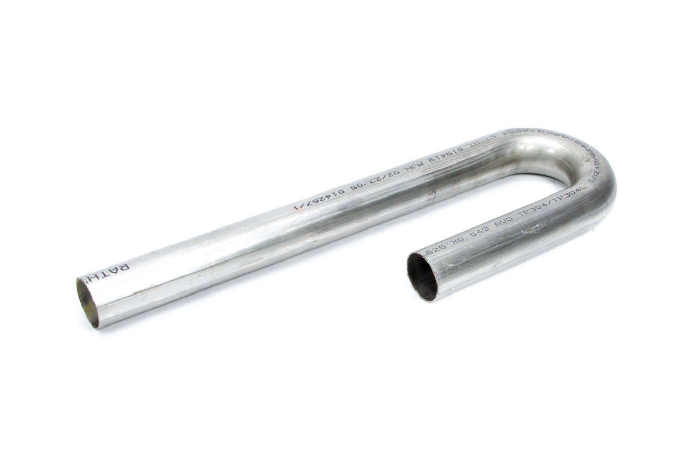 Patriot Exhaust H6905 J-Bend Stainless Steel Exhaust Bend, 1.625-Inch Diameter, 2-Inch Radius