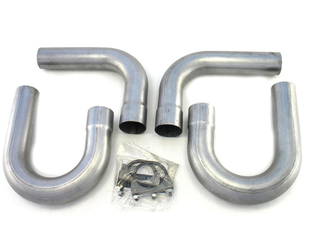 Patriot Exhaust H7402 Side Pipe Hook-Up Kit with Two 90-Degree and Two U-Bends