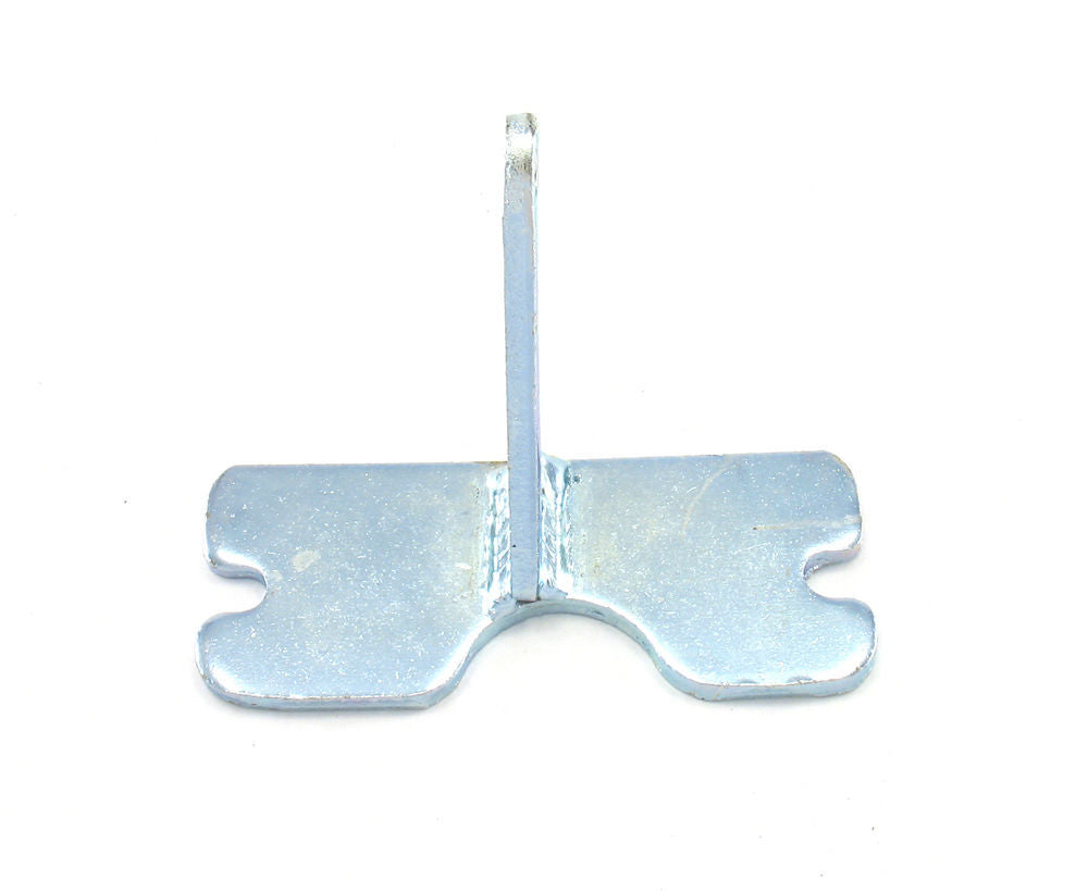 Doug's Headers Air Conditioning Bracket - Driver Side - Head Mount - Steel - Zinc Plated - Axial Style Compressor - Long Water Pump - Small Block Chevy - Each - H7608