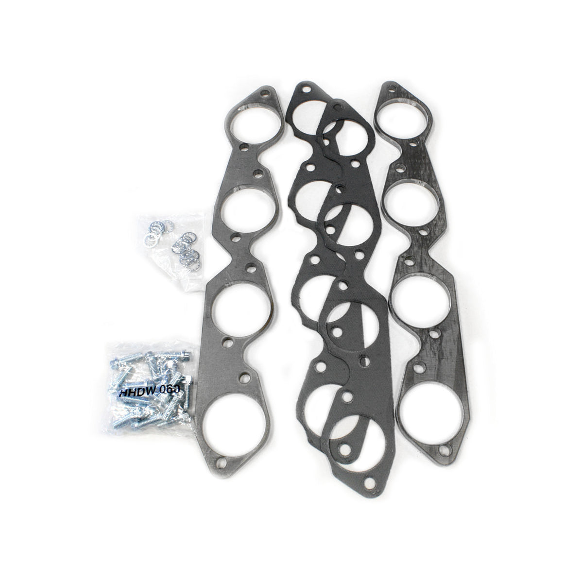 Patriot Exhaust H7889 Big Block Chevy Header Flange Kit, 2.5-Inch Round Port, Steel, Pair