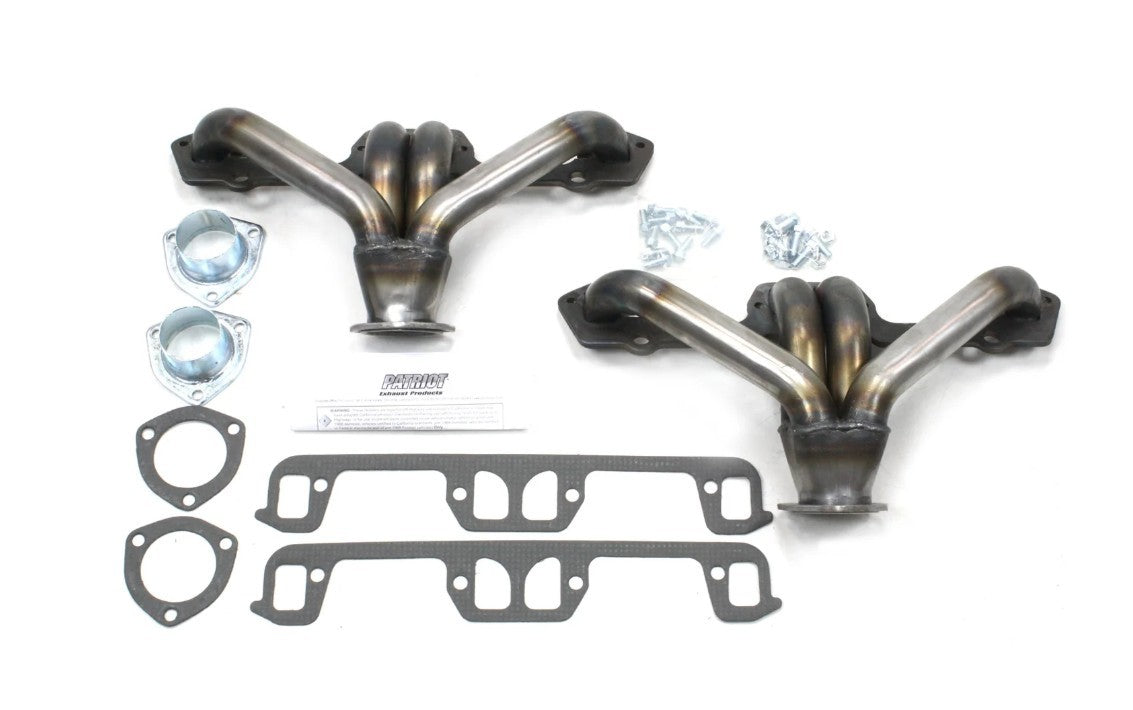 Patriot Exhaust H8205 Tight-Tuck Shorty Headers for Small Block Mopar