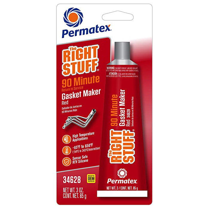 Permatex Sealant - The Right Stuff - Silicone - 3 oz Tube 34628
