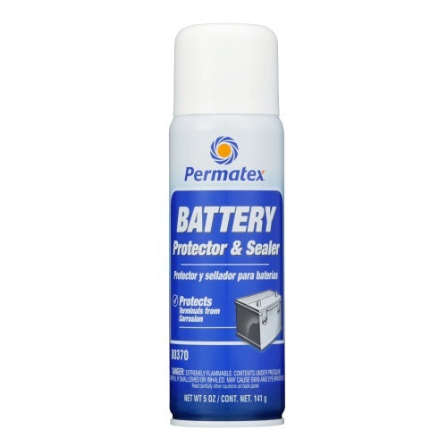 Permatex Terminal Protectant - Battery Protector and Sealer - Battery Corrosion Preventative - 5 oz Aerosol 80370