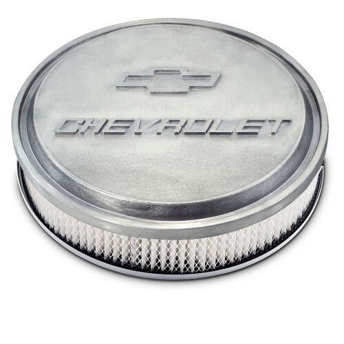 PROFORM 141-837 Slant-Edge Air Cleaner Assembly with Chevrolet Bowtie Emblem