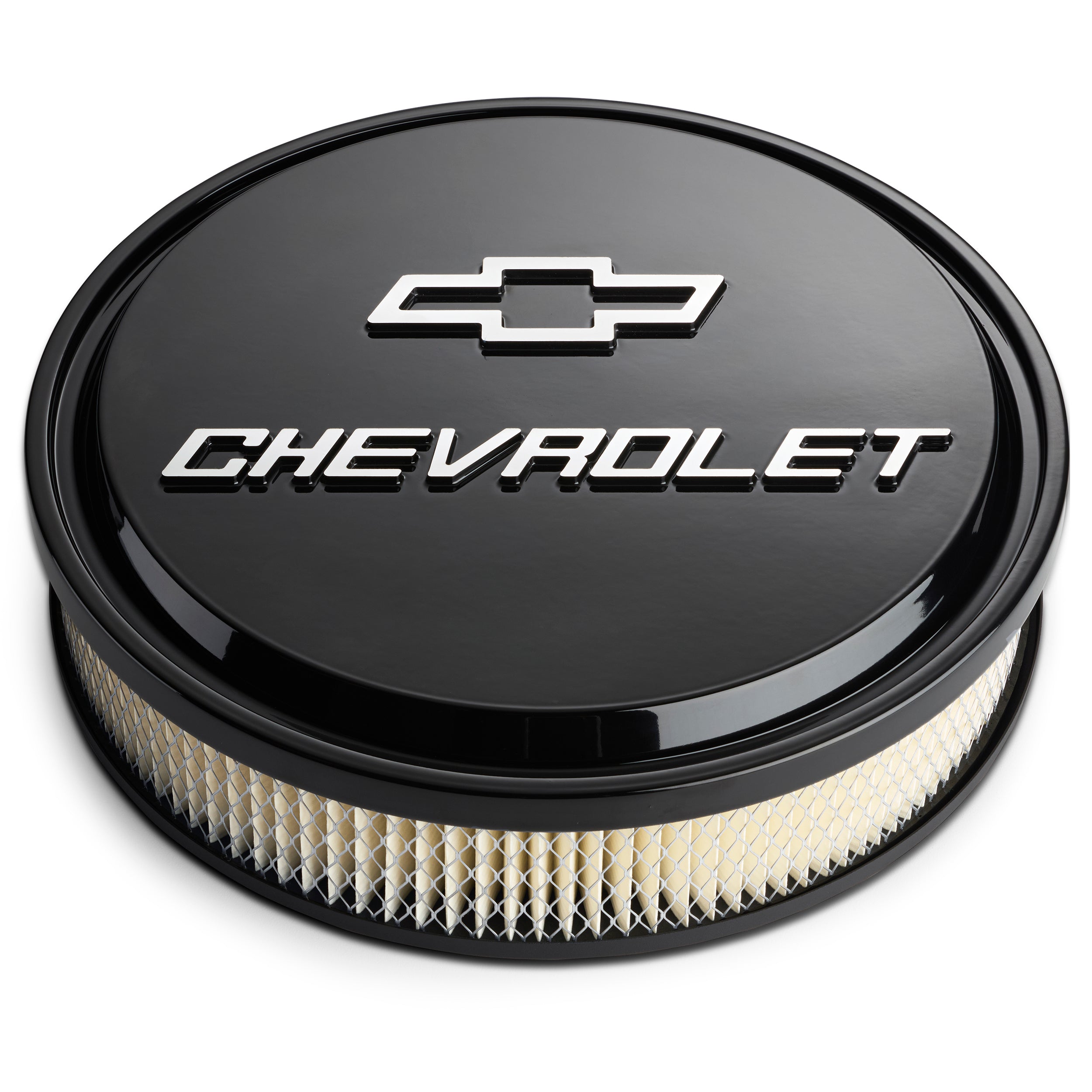 PROFORM 141-838 Slant Edge Air Cleaner Assembly with Chevy Bowtie Logo