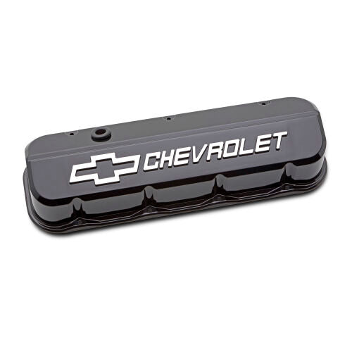 PROFORM 141-868 BBC Slant-Edge Tall Baffled Valve Covers with Breather Holes