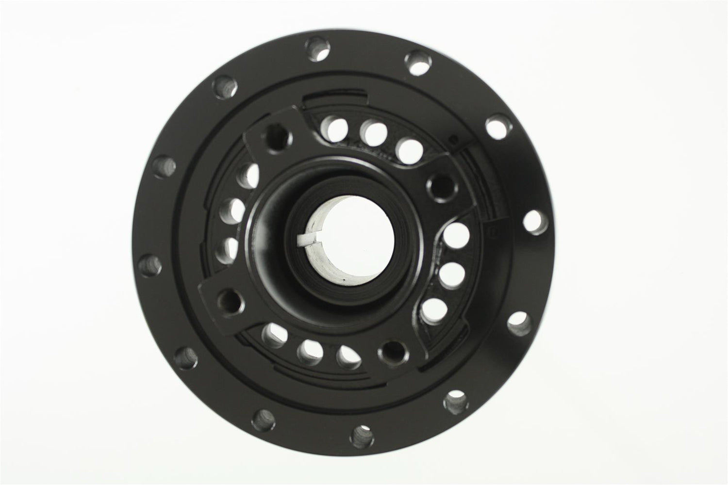 Pioneer Harmonic Balancer - 6.370 in OD - Steel - Black Powder Coat - Internal Balance - Ford Small Block 872034