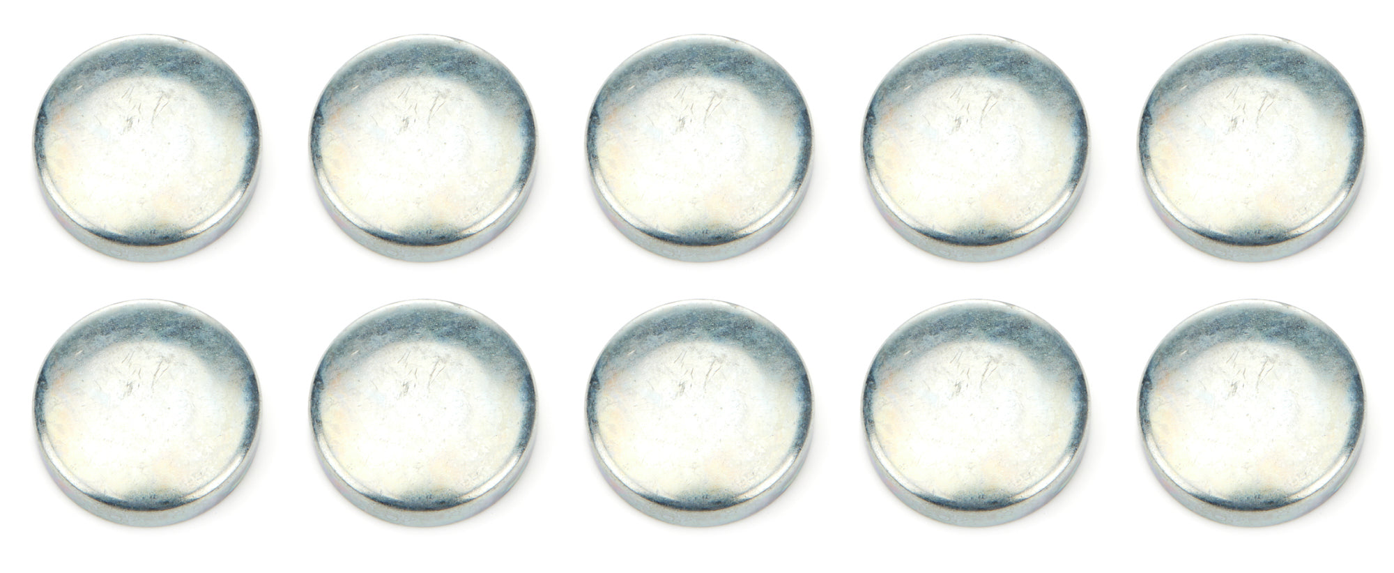 Pioneer Freeze Plug - 2.141 in Diameter - Steel - Zinc Oxide - Universal - Set of 10 EPC-84-10