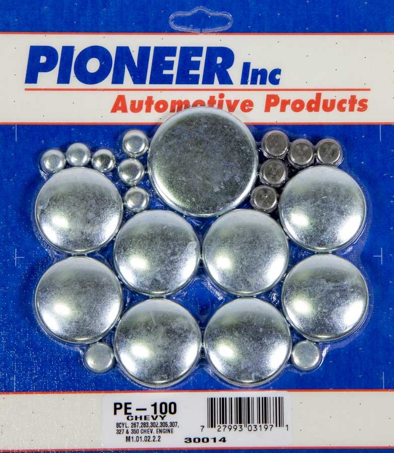 Pioneer PE-100 350 Chevy Small Block Engine Freeze Plug Kit