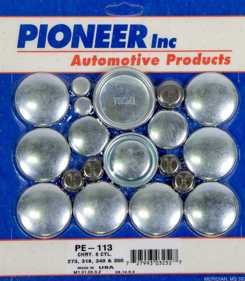 Pioneer PE-113 318 Dodge Small Block Mopar Freeze Plug Kit