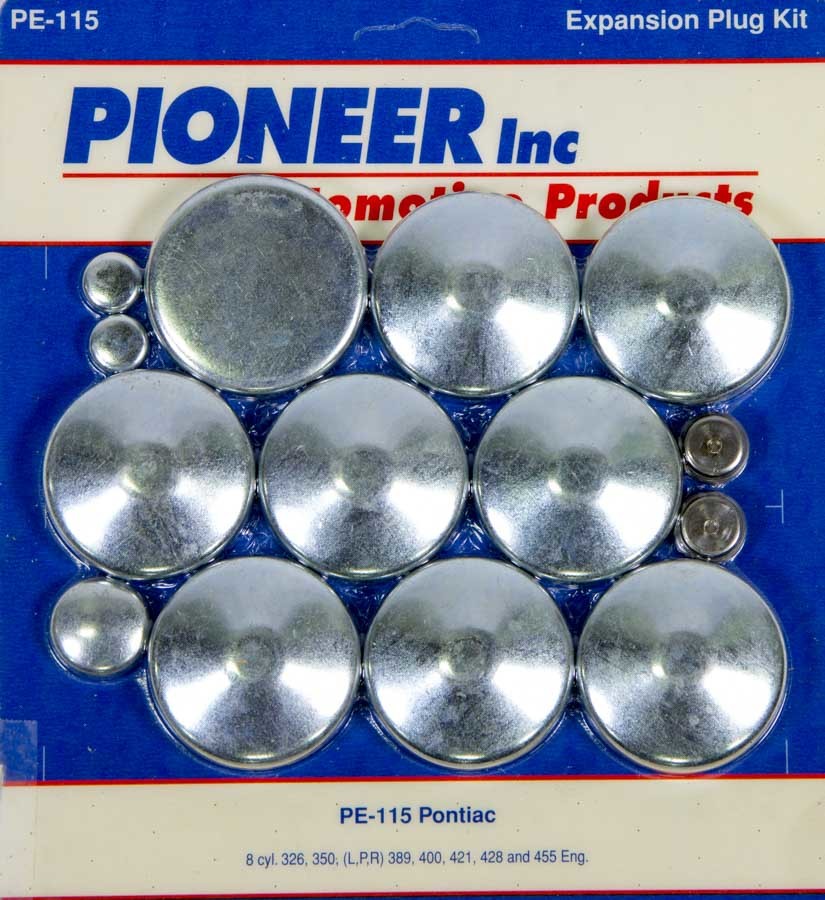 Pioneer PE-115 350 Pontiac V8 Complete Engine Freeze Plug Kit