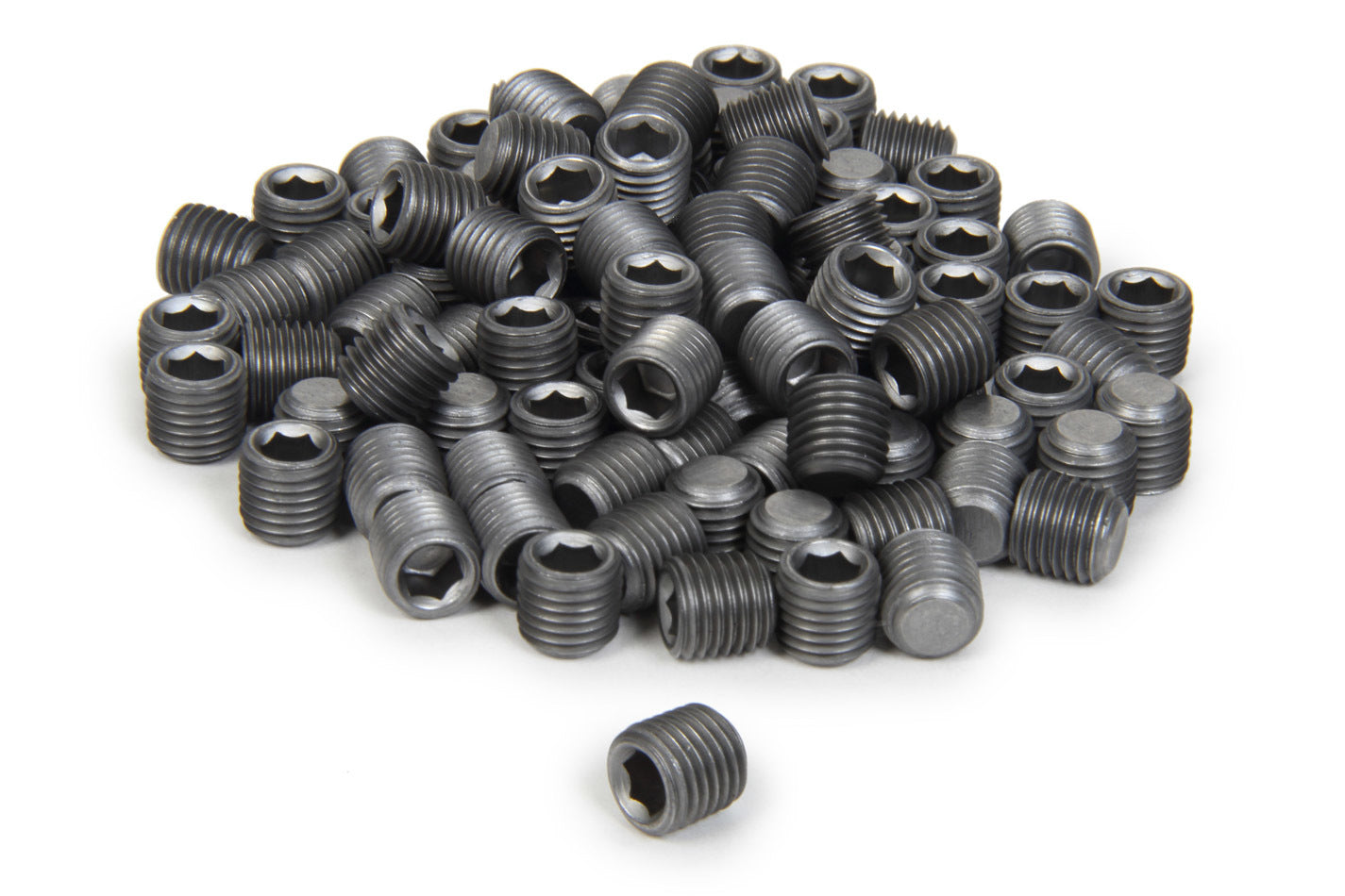 Pioneer Fitting - Plug - 1/16 in NPT - Allen Head - Steel - Natural - Set of 100 PP-505-100