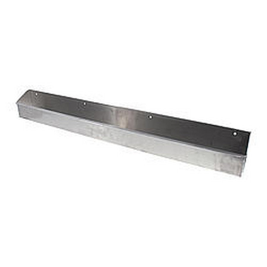 Pit Pal Aerosol Can Holder - 21.5 in Long - 2.75 in Deep - 8 Can Capacity - Aluminum - Natural PAL100