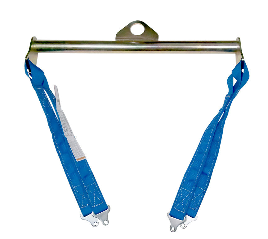 Pit Pal Engine Sling - 22 in Long Straps - Blue Nylon - Steel - Cadmium PAL201