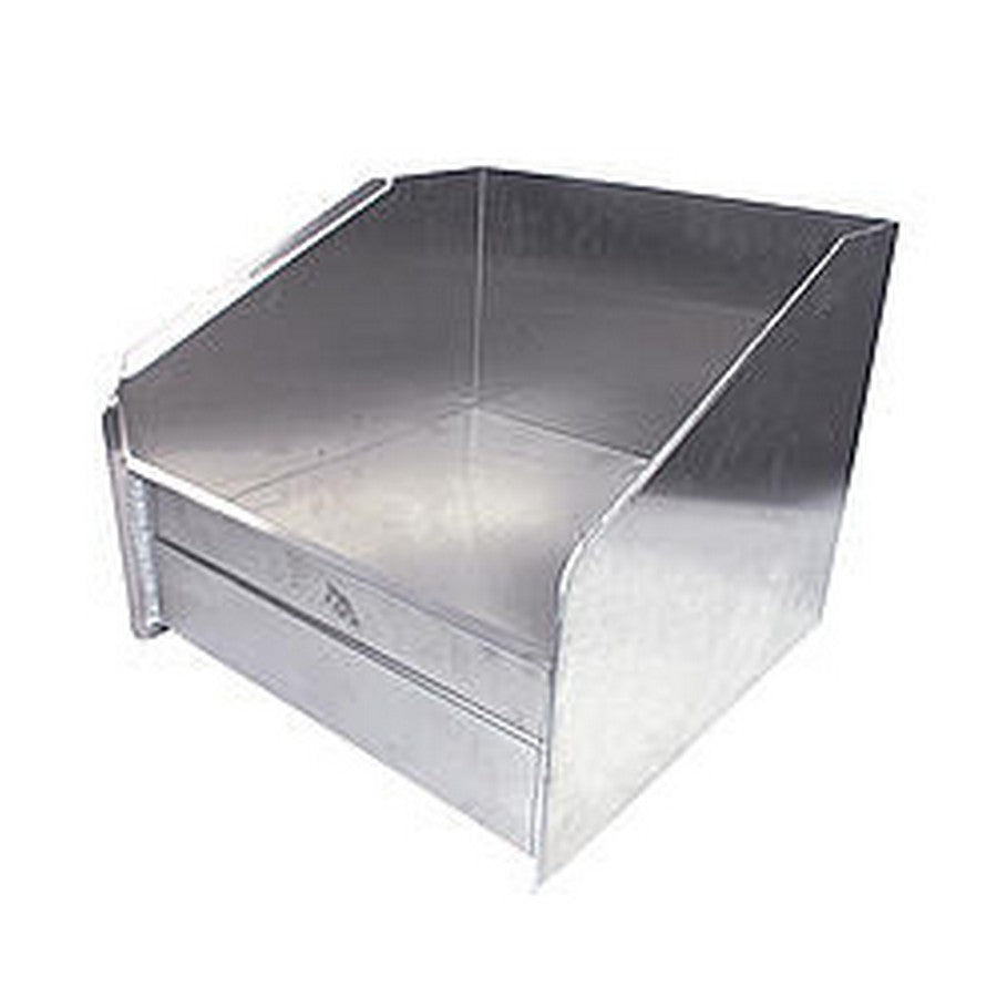 Pit Pal Helmet Shelf - 1 Bay - 14.25 x 12 x 15 in - Aluminum - Natural PAL330