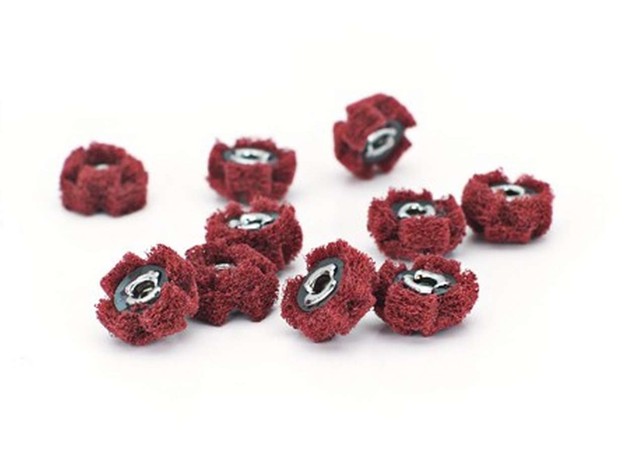 POWERHOUSE POW351902 Cross Buffs, 3/4-Inch Medium, Set of 10