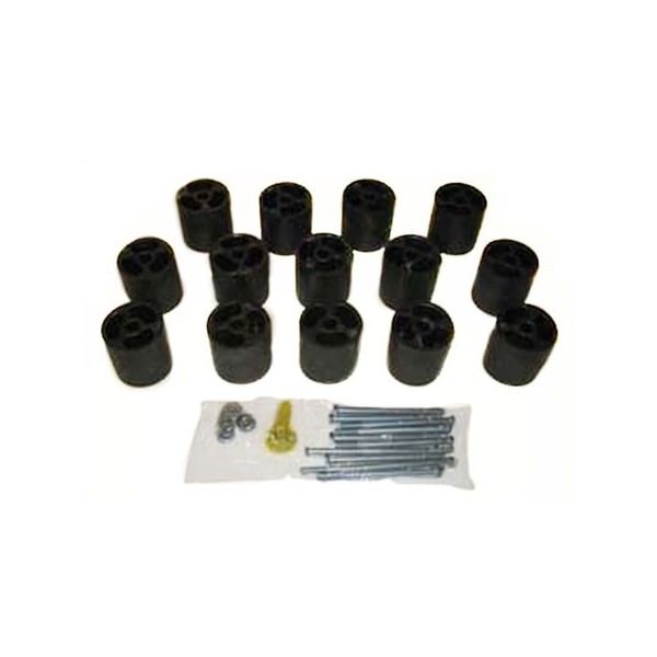 Performance Accessories Body Lift - 3 in Lift - Hardware Included - Nylon - Black - Gas - Ford Compact Truck 1989-92 - Kit PA833 product image