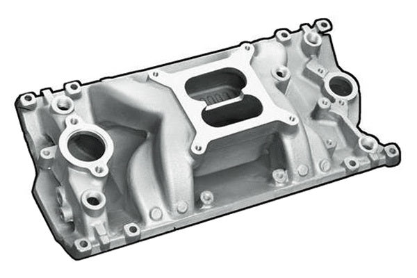 Professional Products 52028 Crosswind Vortec Intake Manifold for Small Block Chevy