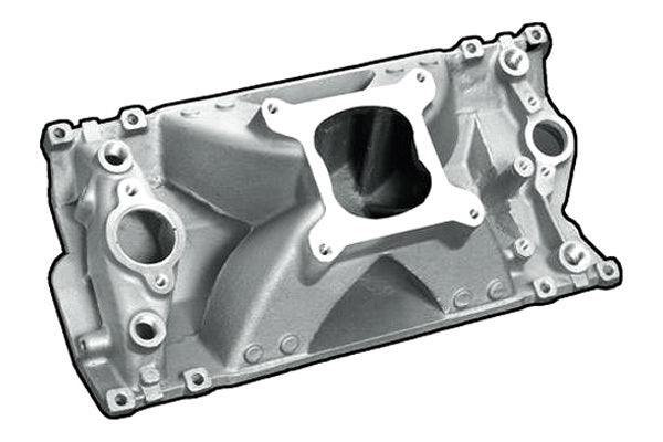 Professional Products 52033 Hurricane+Plus Vortec Intake Manifold for Small Block Chevy