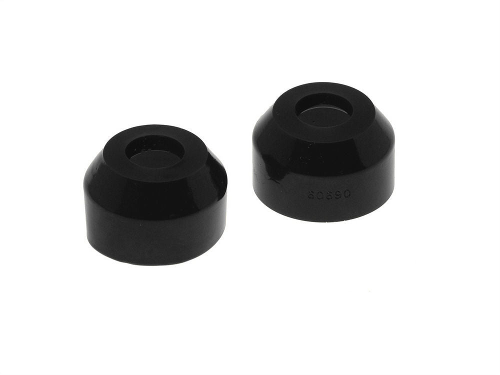 Prothane 19-1725-BL Tie Rod Dust Boots for 1965-1973 Ford Mustang, Round Polyurethane, Black, Pair