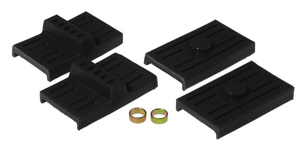 Prothane 7-1709BL Rear Leaf Spring Cushion Kit for 1970-1981 GM F-Body Multi-Leaf Applications