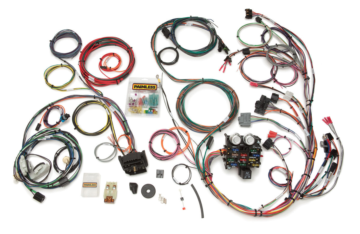 Painless Wiring 87-91 Jeep Yj Chassis Harness 23 Circuits 10111 product image