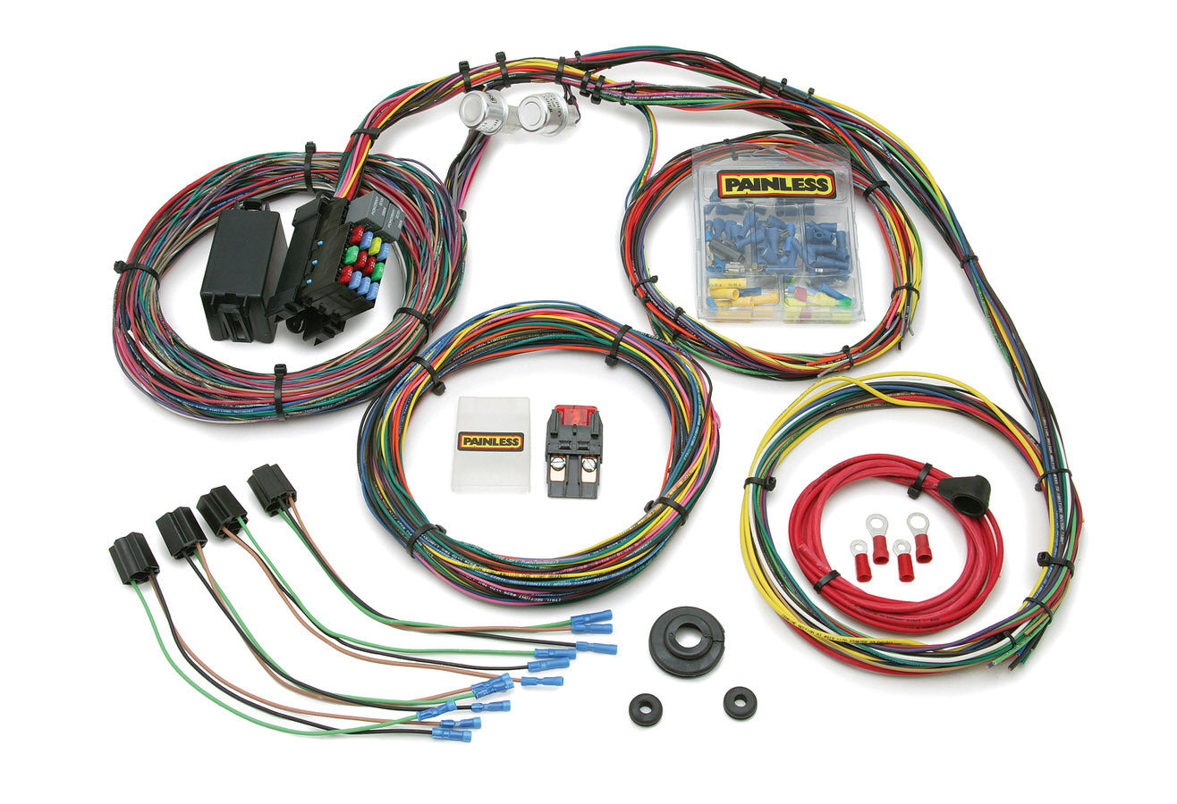 Painless Wiring Mopar Muscle Car Chassis Harness 21 Circuits 10127 product image