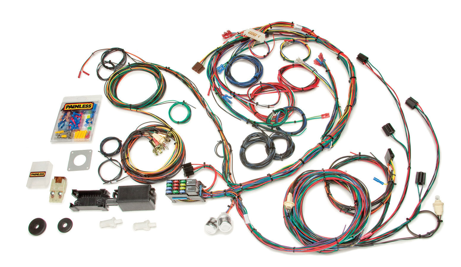 Painless Wiring 69-70 Mustang Chassis Harness 22 Circuits 20122 product image
