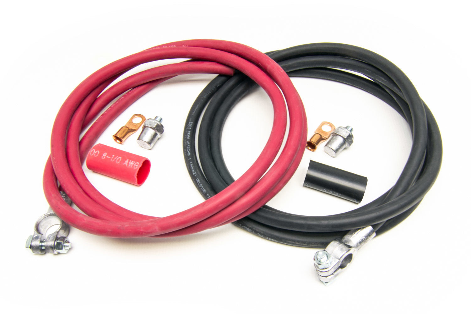 Painless Wiring Battery Cable Kit (8ft. Red & 8ft. Black Cables) 40107 product image