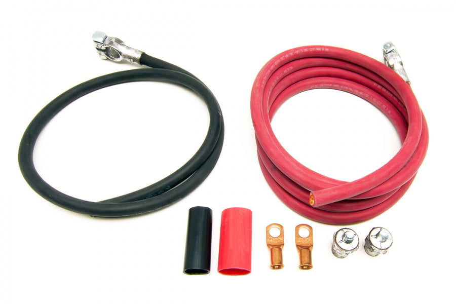 Painless Wiring Red/black Battery Cables 8ft Red 3ft Black 40113 product image