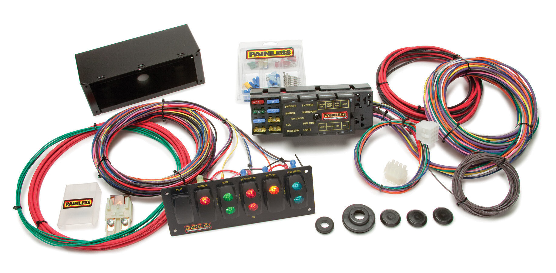 Painless Wiring 10 Circuit Race Car Wiring Harness 50005 product image