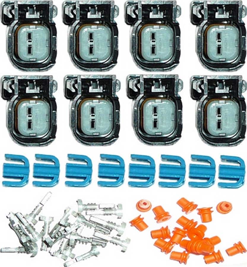 Painless Wiring EV6/US Car Fuel Injector Connector Kit 60131 product image