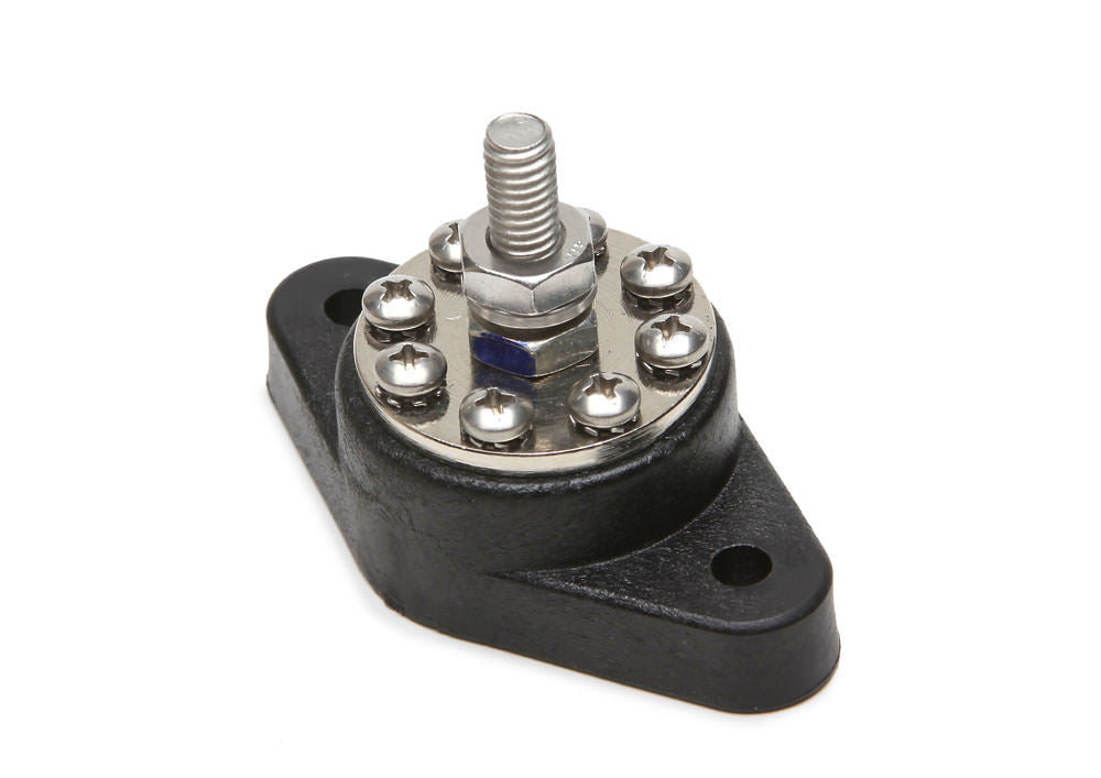 Painless Wiring 8 Point Distribution Block Black 80115 product image