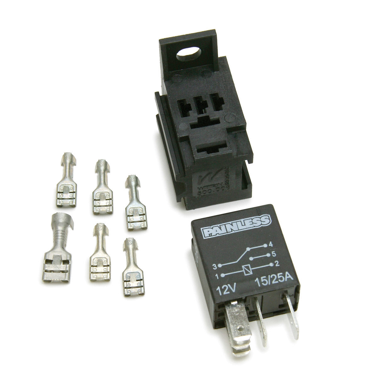 Painless Wiring 80136 Micro Relay W Base & Ter Minals