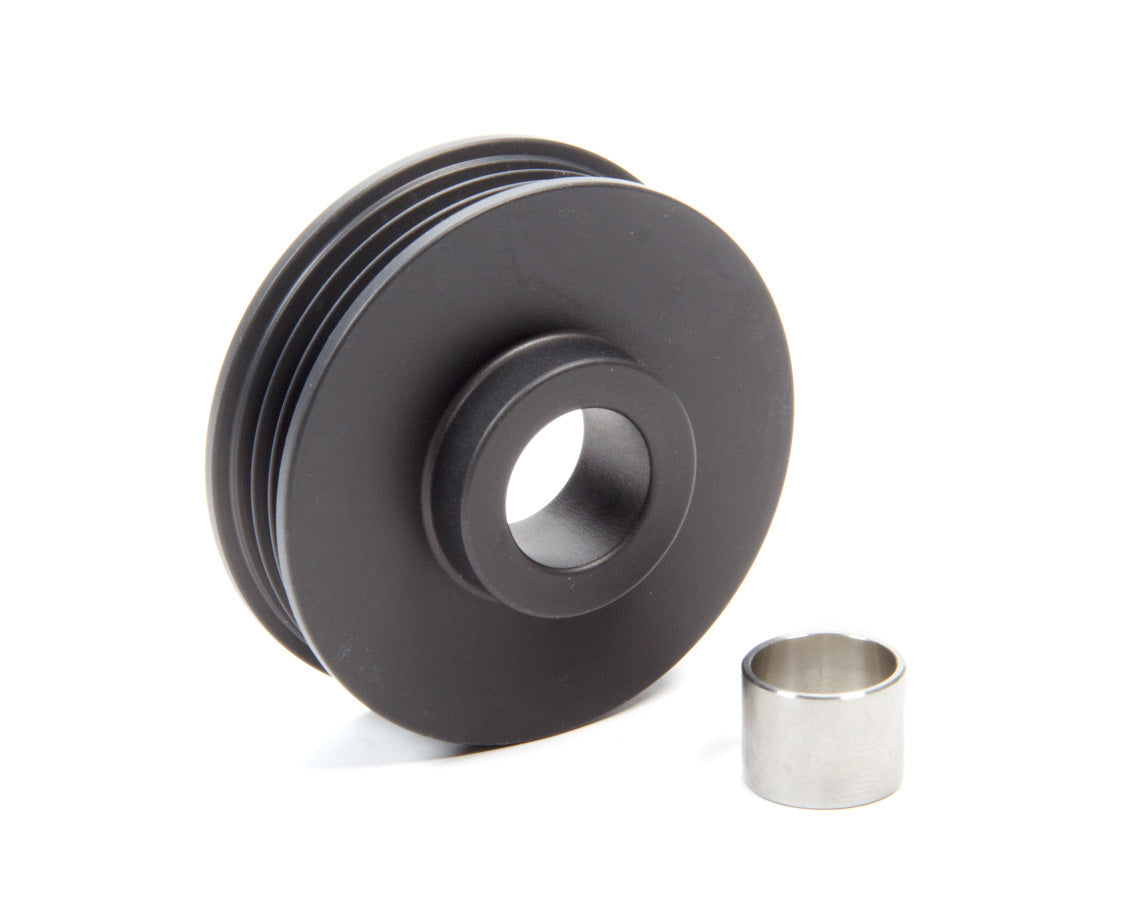 Powermaster 172 Alternator Pulley, 3-Rib Serpentine, 2.25-Inch Diameter, 15/17 mm Shaft