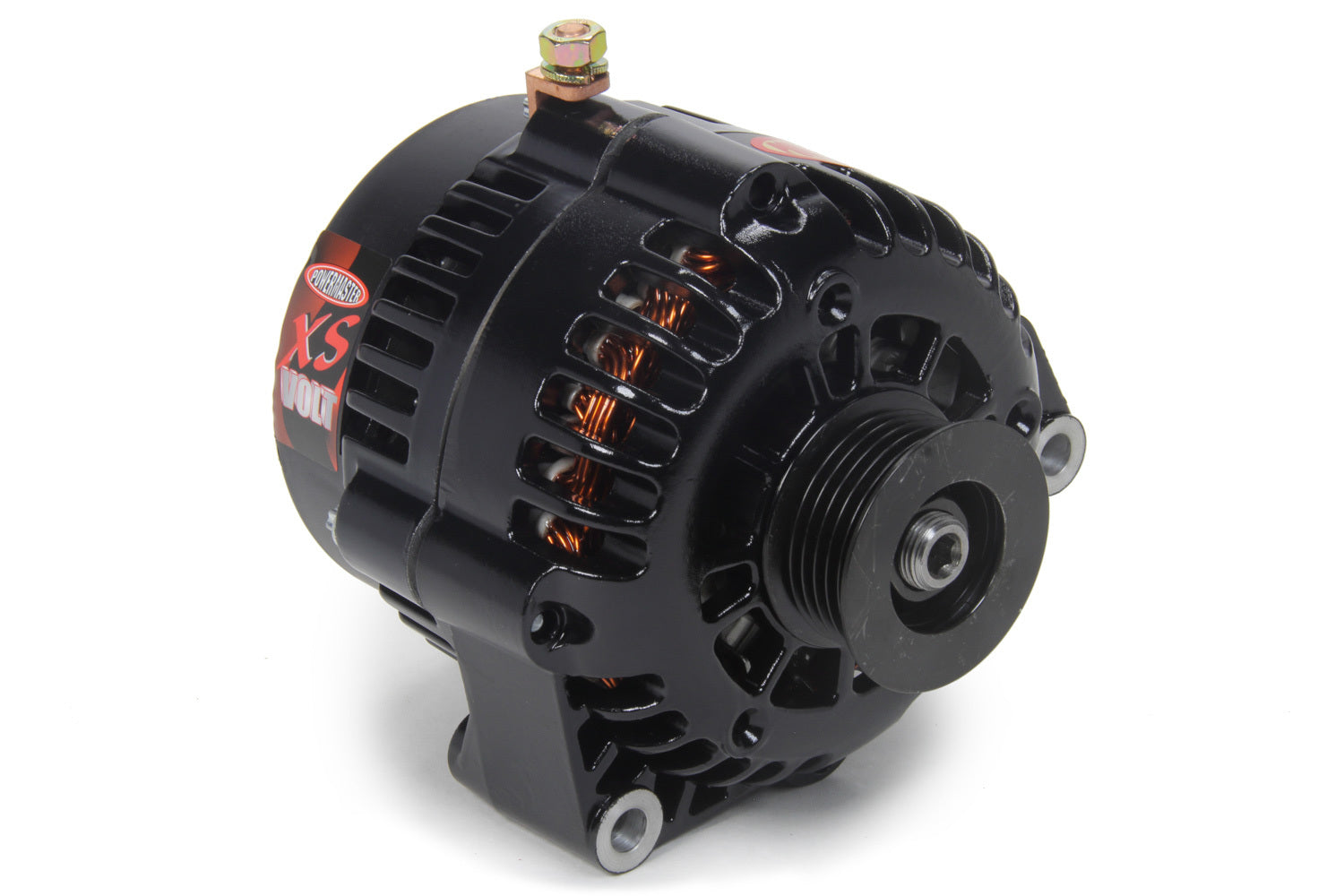 PowerMaster 582478 AD230 165 Amp 12V/16V 1-Wire Alternator for GM with 6-Rib Serpentine Pulley