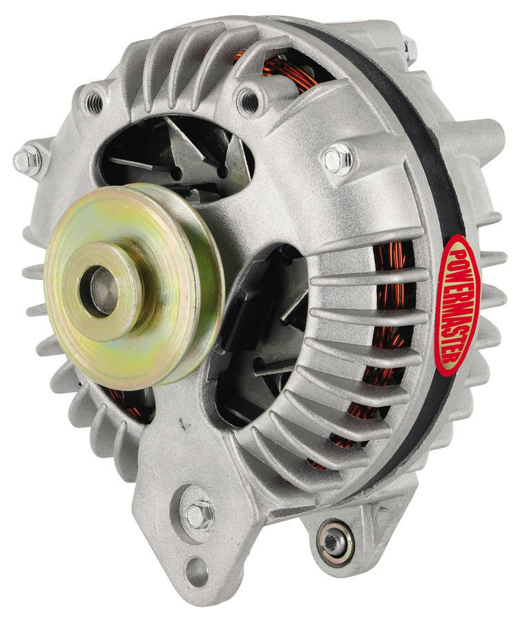 Powermaster 7018 95 Amp Chrysler Original-Style Alternator with Single V-Belt Pulley