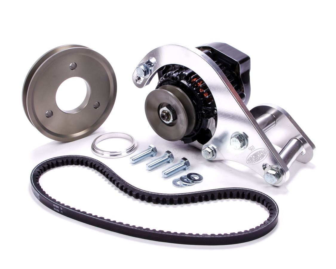 Powermaster 8-895 Pro Series Low-Mount Alternator Kit for Big Block Chevy