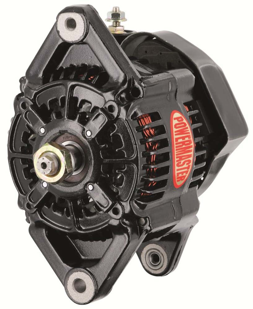 Powermaster 8122 115-Amp Denso-Style Race Alternator, 12V, 1-Wire