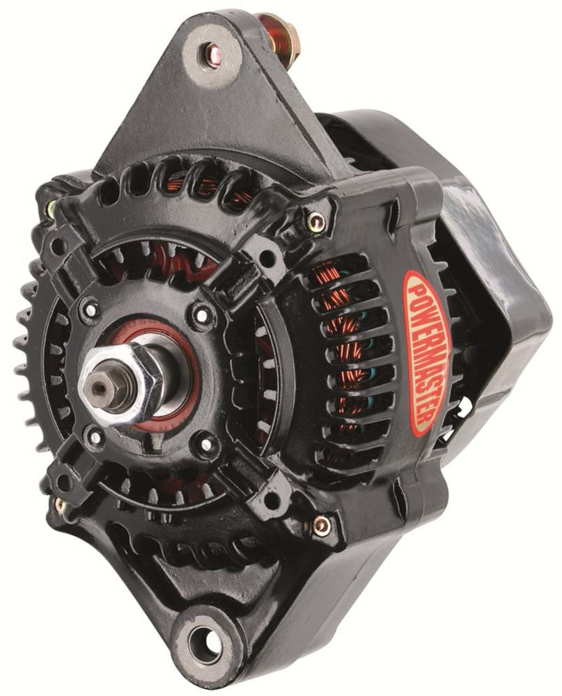 PowerMaster 8136 Denso-Style Race Alternator, 100 Amp, 16 Volt, 1-Wire